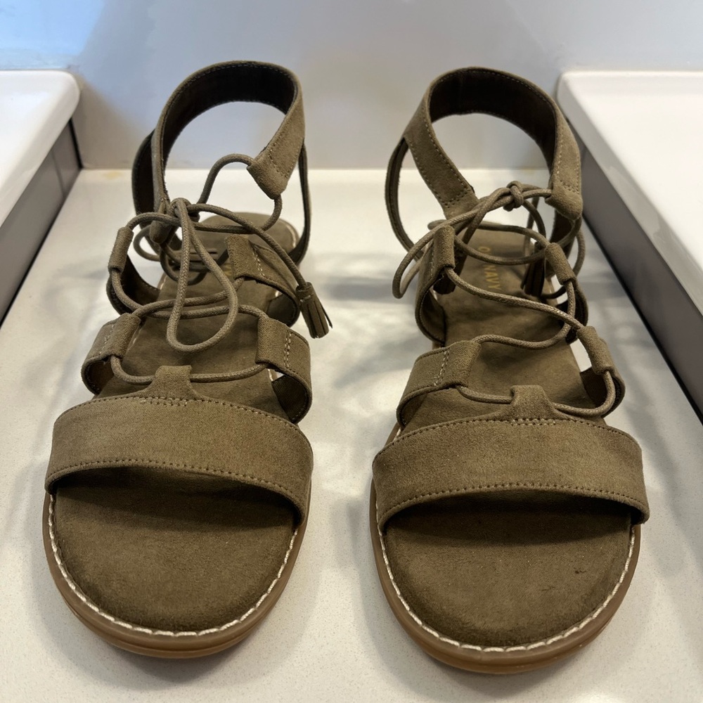 Ladies Lace Up Sandals